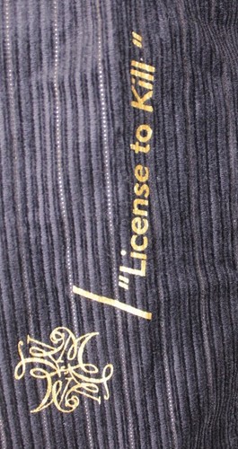 MIICHOUS LICENSE TO KILL CORDUROY LONG COAT SIZE 1 - Picture 7 of 9