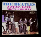 The Beatles 45 Picture Sleeve CAPITOL 5327 I Feel Fine VG+