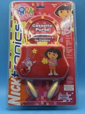 Dora The Explorer Cassette Purse New 2006 Viacom International Inc. Nick Jr 8+