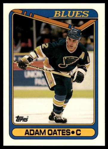Adam Oates #149 1990 Topps card