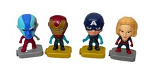 McDonald's 2019 Marvel Avengers Captain America 4 Happy Meal Toys Set Of 4