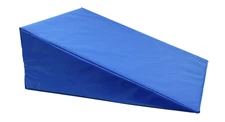 Body Positioner Wedge (24 X 28 X 10), Foam with Vinyl Cover, Firm, Blue