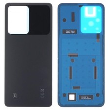 Black Rear Battery Cover Compatible With Xiaomi POCO X5 5G Replacement
