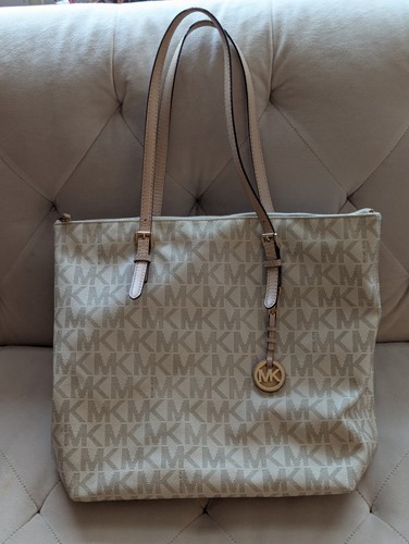 Michael Kors Monogram Tote Bag Purse | Large Authentic MKors, EPOC