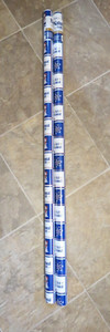 New Natural Light Beer Holiday Wrapping Paper 3.33' x 6 yd each 2 Rolls