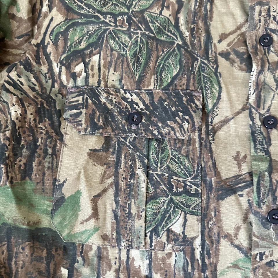 Vintage Walls Shirt Mens Extra Large XL Brown Camouflage USA Hunting Realtree - Image 4 of 4