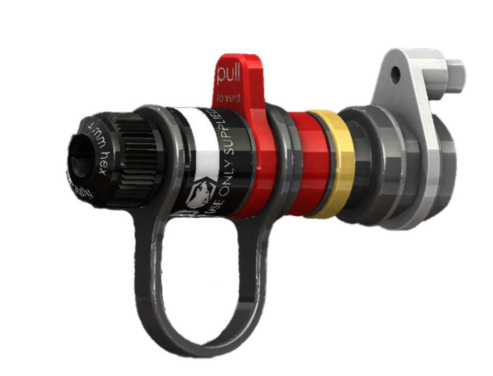 Apex Rapid Tire Deflator Valve Stems Apex EZ Lever Deflation Standard Length Set - Image 2 of 4