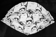 StormTrooper Star Wars Mask Adult Sz, Soft Adjustable Bands Can add layers