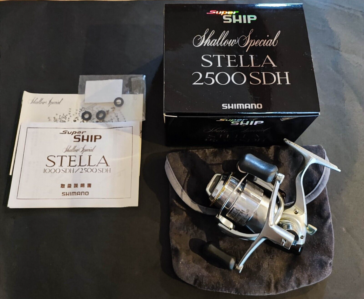 SHIMANO shallow special 98 STELLA 2500SDH Spinning Reel W SHIMANO shallow special 98 STELLA 2500SDH Spinning Reel W
