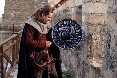 Schamanen  Viking Drum , nordische Rahmentrommel, heiliges...