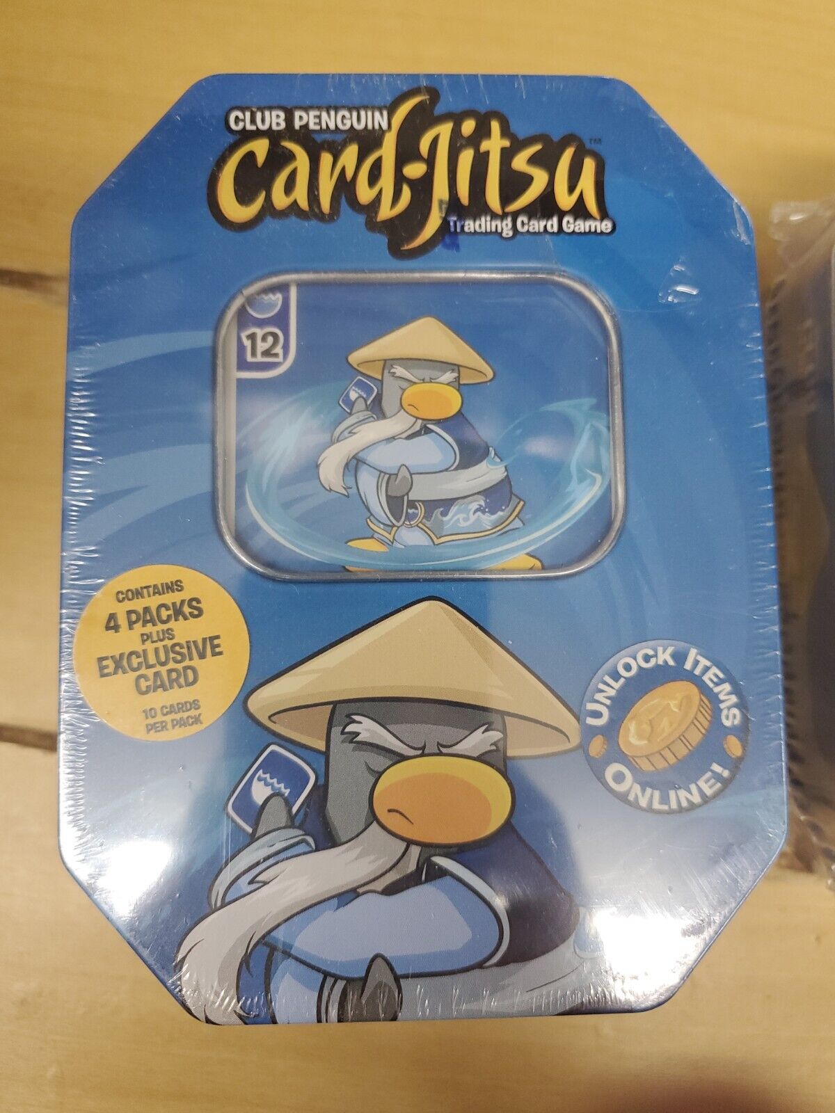 Club Penguin Card-Jitsu Collector Binder & Collector Tin with Cards