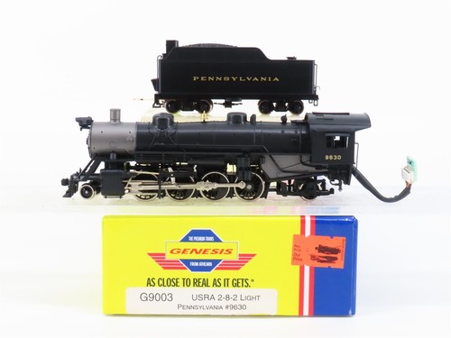 HO Scale Athearn Genesis G9003 PRR Pennsylvania 2-8-2 Steam Loco #9630