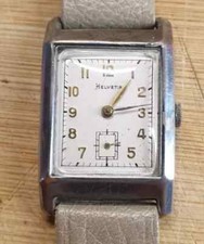 Montre homme vintage art deco HELVETIA (Oméga)  années 30