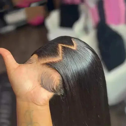 360 Lace Front Glueless Wig Remy Human Hair Straight Full LACE Wigs for Women 