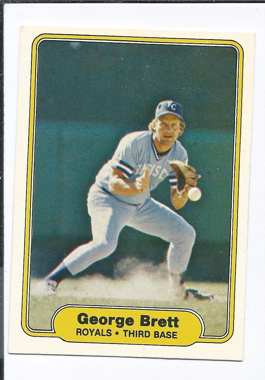 1982 FLEER #405 GEORGE BRETT (Royals)