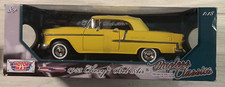 Motor Max Timeless Classics 955 Chevy Bel Air Yellow Die Cast 118