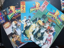 Lotto Rivista Power Rangers #5 #6 #8 +3 Posters Marvel Kids