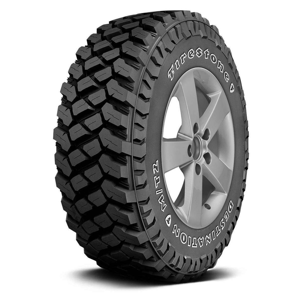 4 New 255/75R17 Firestone Destination M/T2 Mud Tires 2557517 75 17