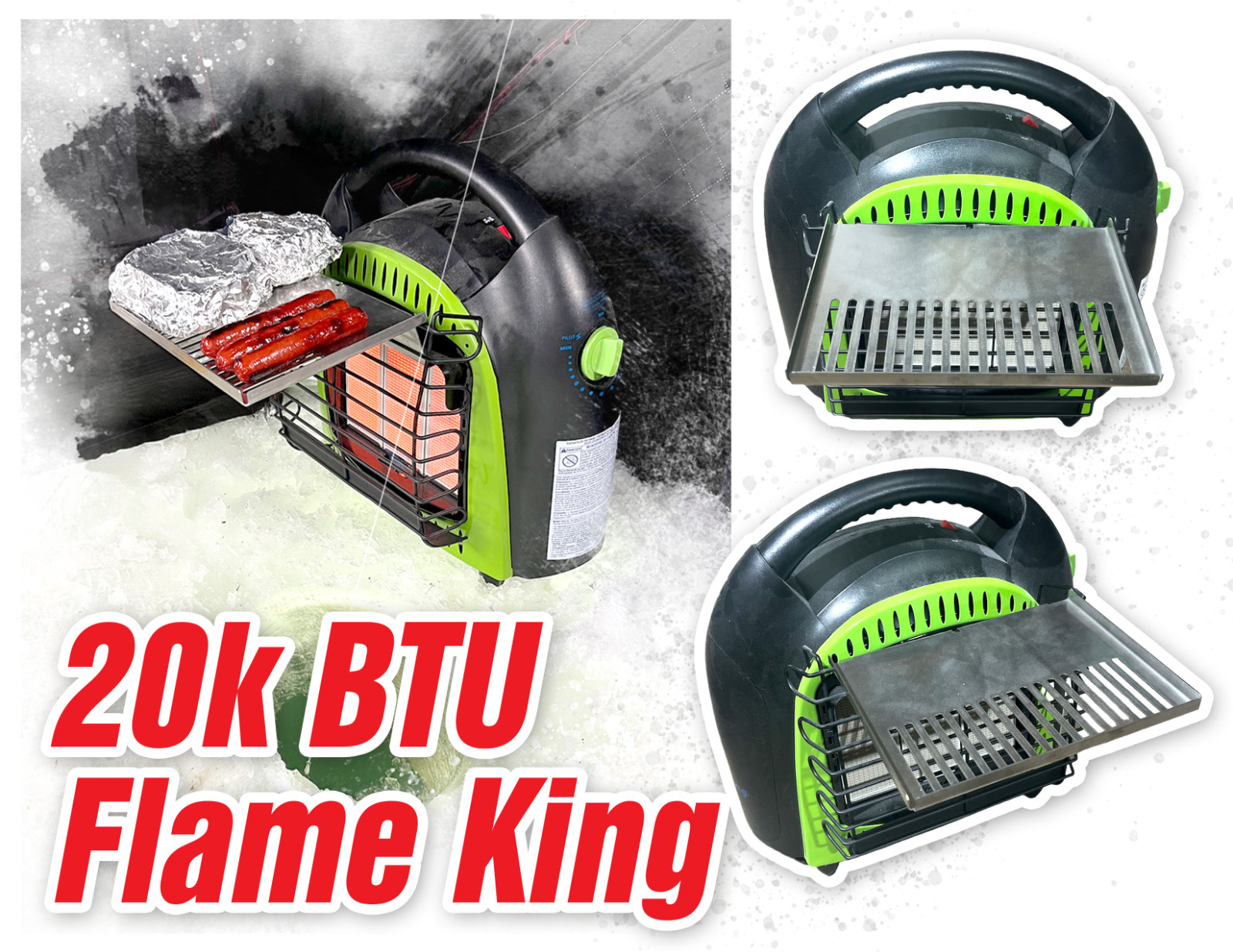 The Griller - 20k BTU Flame King Edition