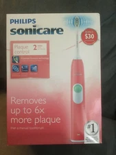PHILIPS SONICARE SERIES 2 PINK PLAQUE CONTROL TOOTHBRUSH - BRAND NEW IN BOX