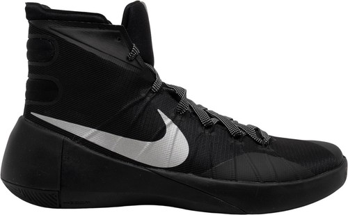 Nike Hyperdunk 2010 White Black Metallic Silver Mens Size 11 