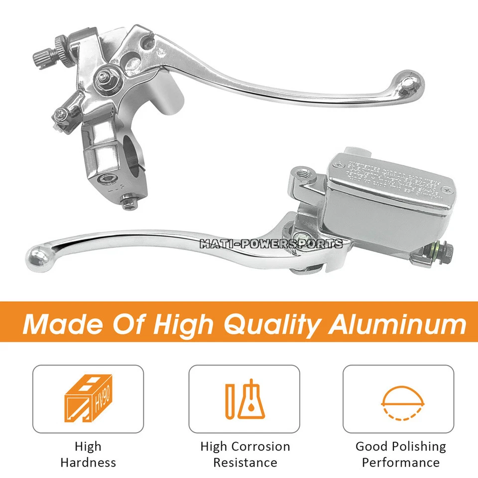 Brake Master Cylinder Clutch Lever for Honda Shadow Ace Aero Spirit VT1100 95-07 - Image 2 of 4