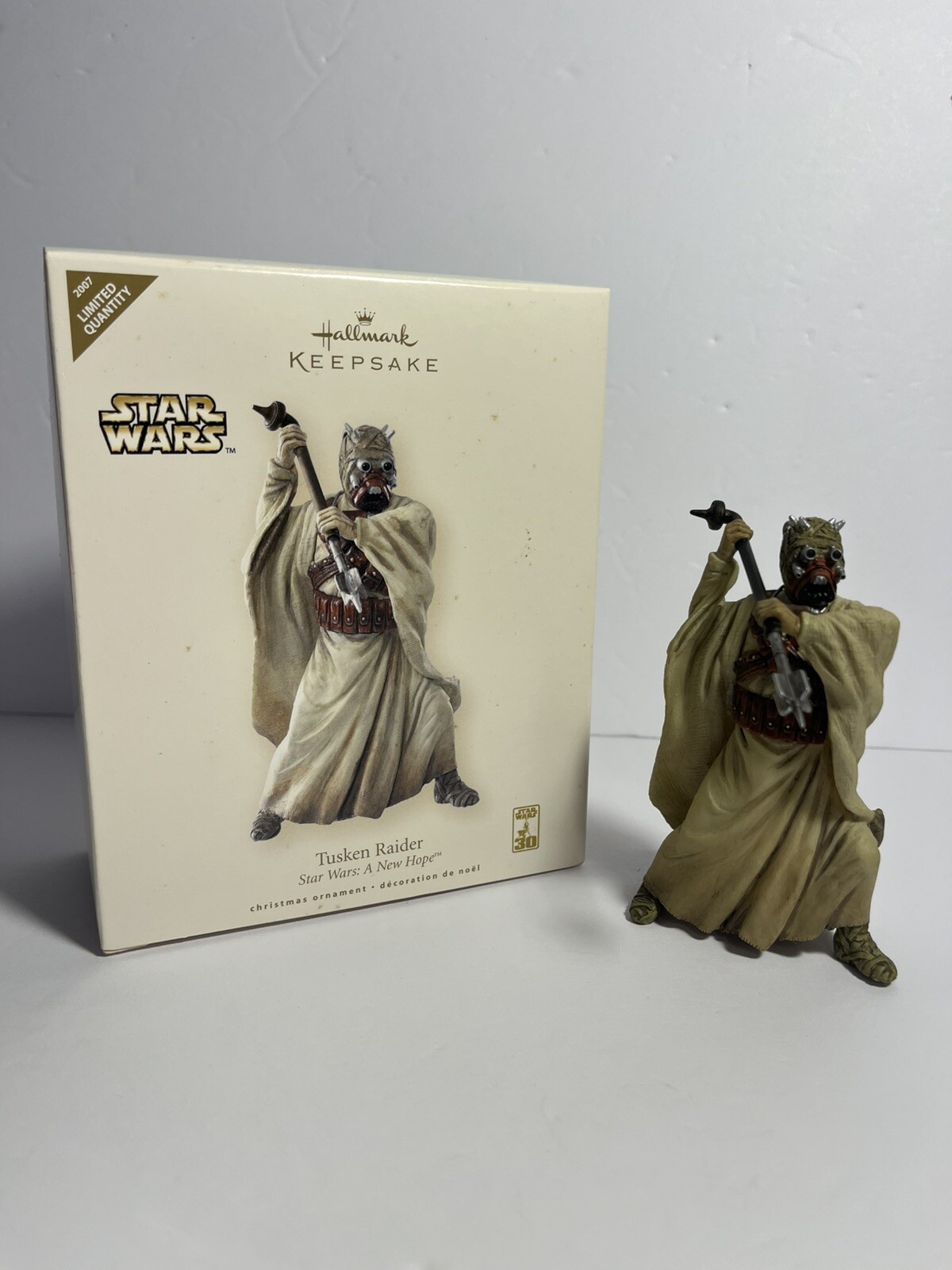 2007 Limited Edition Hallmark Star Wars Tusken Raider Ornament  