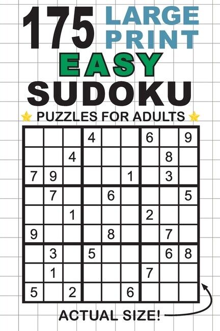 Sudoku Easy: Easy Sudoku for Beginners with Solutions - Sudoku for Adults  (Large Print / Paperback)