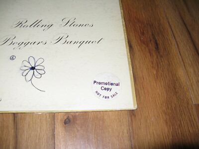 Rolling Stones Promo Promotional Only LP Beggars Banquet London
