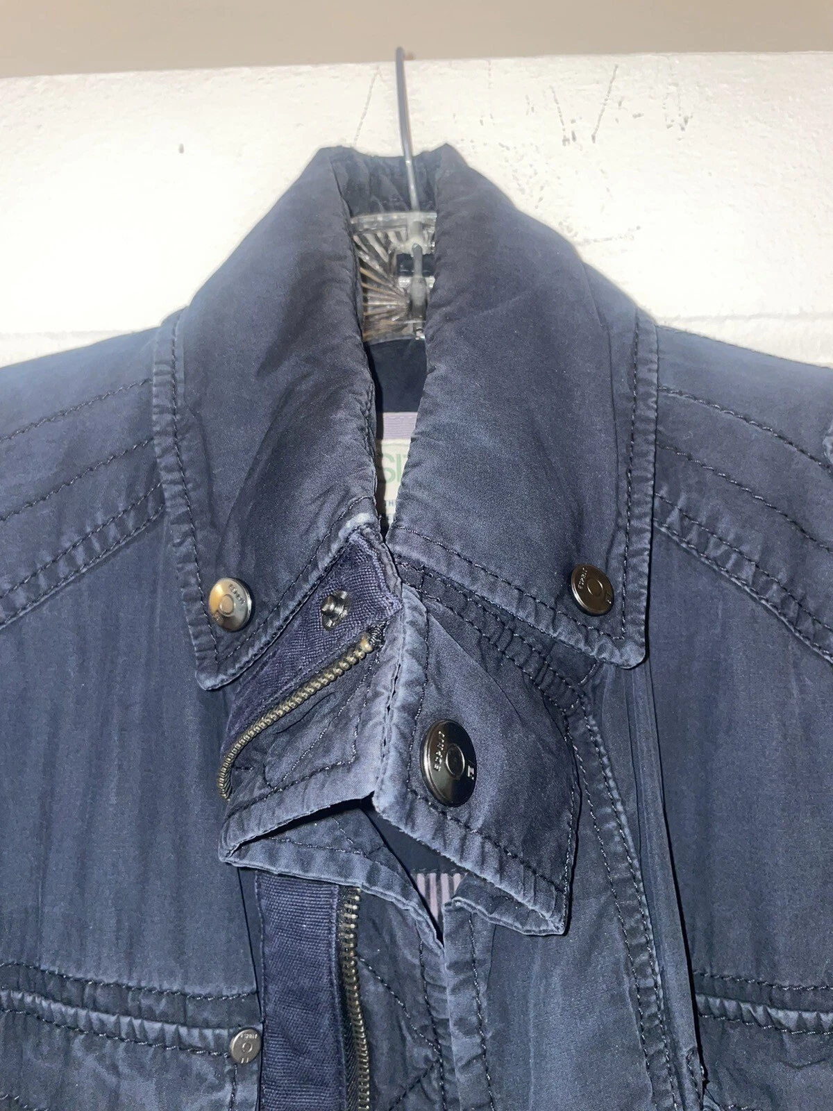 ESPRIT DEAN WINCHESTER SUPERNATURAL INSPIRED JACKET BLACK BLUE M TUCK AWAY HOOD - product detail image 17