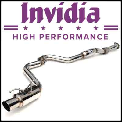 Invidia N1 ステンレス インプレッサ GRB GRF Invidia N1 Cat-Back Exhaust System fits 2008-2014 Subaru Impreza