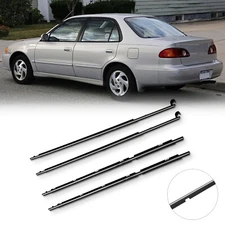 4 Door Outer Window Moulding Weatherstrip Seal Belt For Toyota For Corolla 95-02