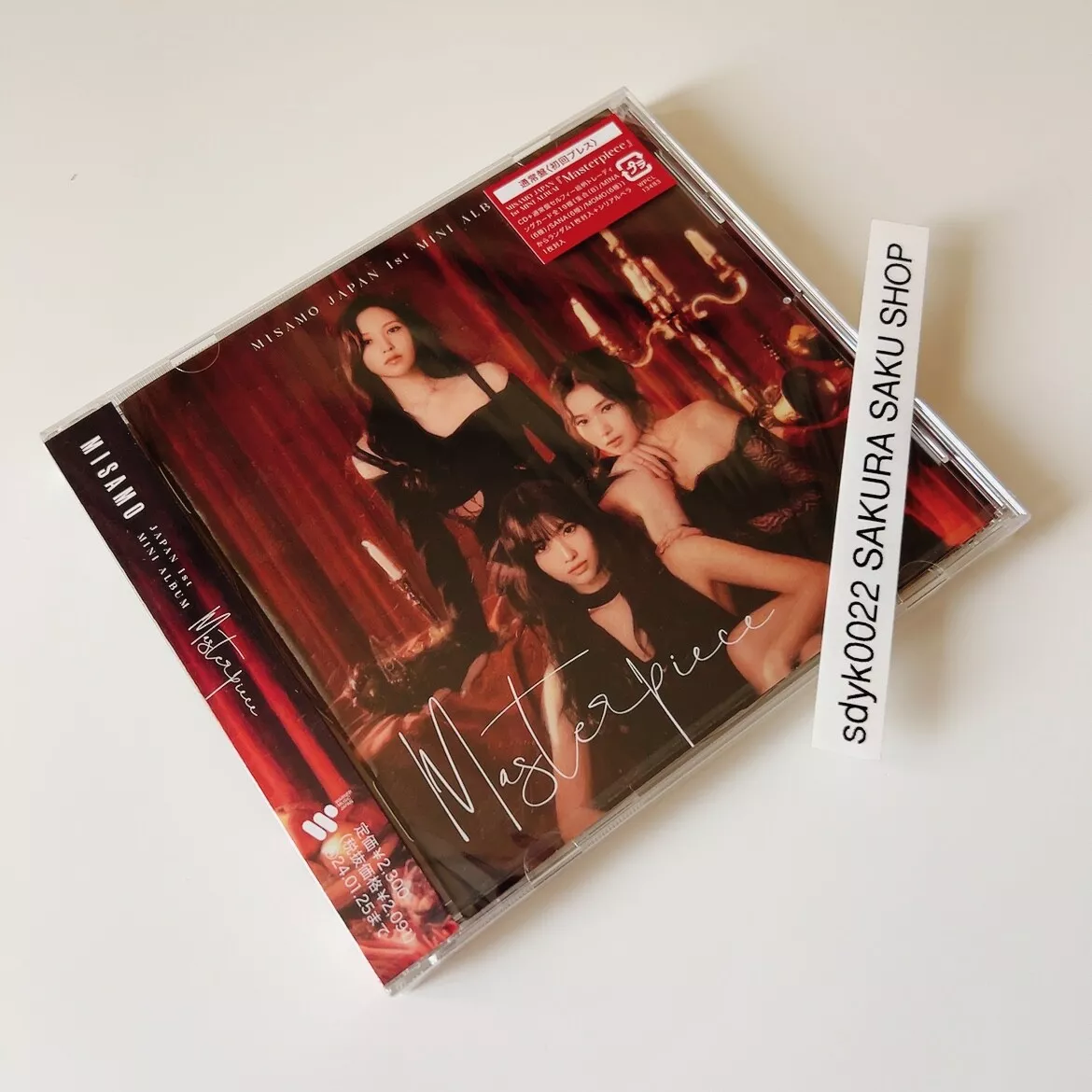 MISAMO Masterpiece Japan Album Regular Edition CD MINA SANA MOMO TWICE