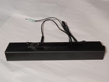DELL AX510 PC Monitor Mount Multimedia Soundbar Stereo Speaker Black