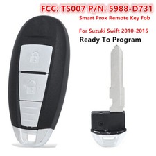 For Suzuki Swift 2010-2015 Smart Prox Remote Key Fob 315mhz Ts007 5988-d731