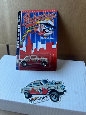 Hot Wheels Newsletter Convention Edition Broken Curse '55 Gasser D79