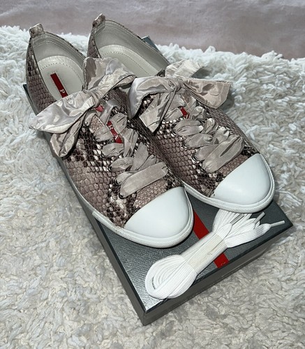 Prada Sport St. Pitone Sneakers Size 40.5 | eBay