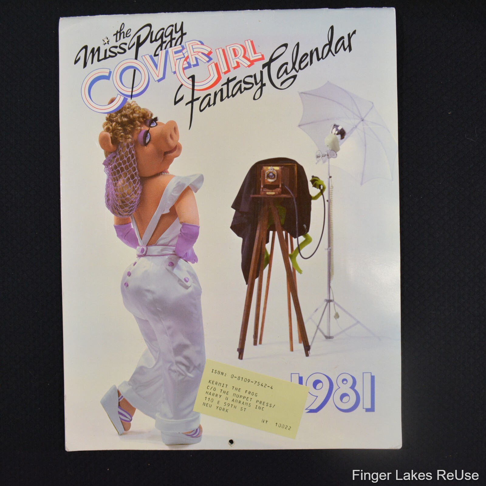 Jim Henson's The Miss Piggy 1981 Cover Girl Fantasy Calendar | eBay