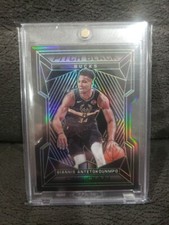 2019-2020 Obsidian Giannis Antetokounmpo Pitch Black Green Electric Etch/25...
