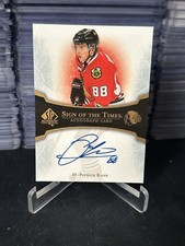2007-08 SP Authentic Patrick Kane Sign Of The Times Rookie Auto RC