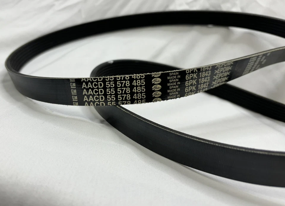 通用正品原始设备制造商 55578485 V 型带蛇形皮带,2014 - 2015 雪佛兰科鲁兹 — 第 2/4 张图片