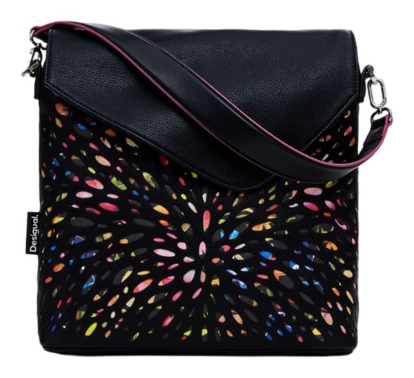 Desigual Blackwell Jersey Backpack Rucksack Freizeitrucksack Black Schwarz Bunt-image
