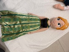 Disney Frozen Anna Plush Doll 18  Large Soft Toy   Great Condition