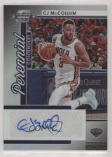 2021-22 Panini Contenders Optic Perennial 59/75 CJ McCollum #PCA-CJM Auto v9t