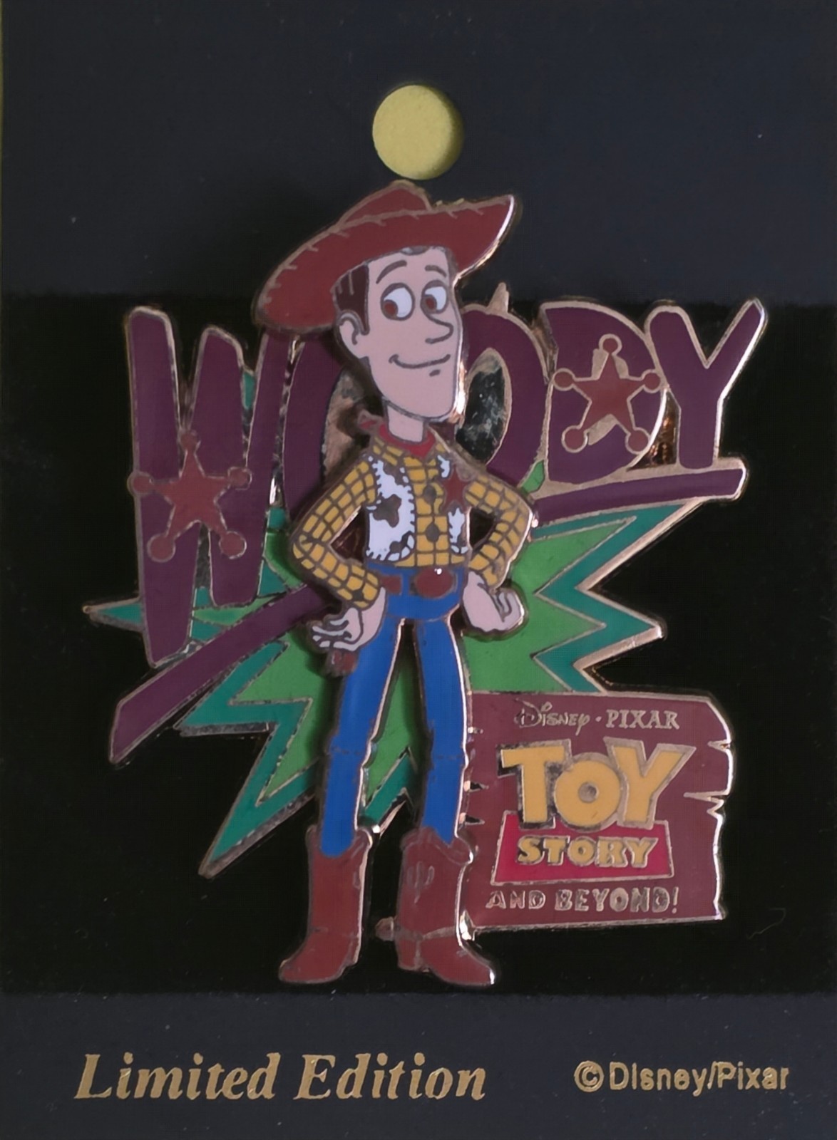 Disney Pixar M & P Japan Toy Story Woody LE 1200 Pin NOC