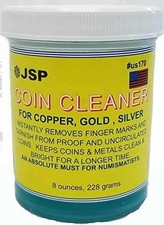 JSP Super Coin Cleaner for Copper Gold Silver Precious Metals Brightens Tarnish