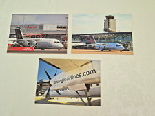 3 verschiedene  Karten  --brussels airlines--