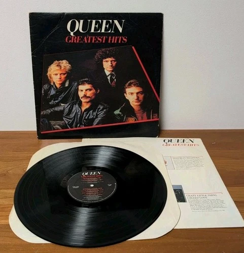 Queen Greatest Hits 1981 LP Vinyl Record Album Elektra Tested Works