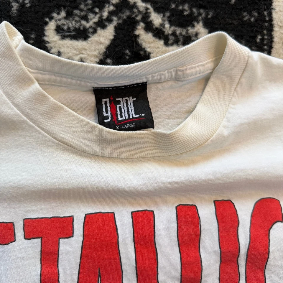 Винтажная футболка 1996 Metallica Chavez мультфильм тур по Северной Америке - Изображение 3 из 4