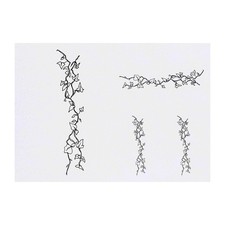 4 x 'Ivy Vines' Temporary Tattoos / Transfers TO00005268 